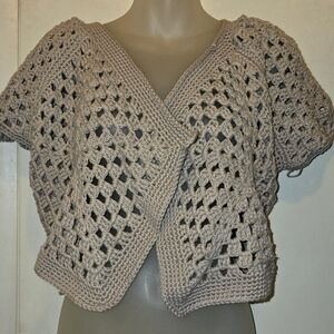 Crochet shrug